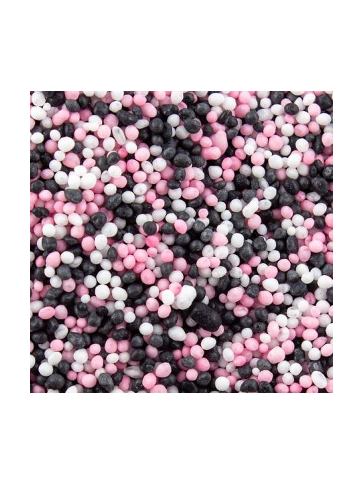 Małe perełki cukrowe - różowe/białe/czarne - 50g