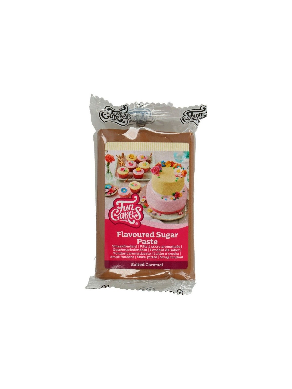 DISCOUNT: FunCakes Special Edition Flavoured Fondant - Salted Caramel 250g