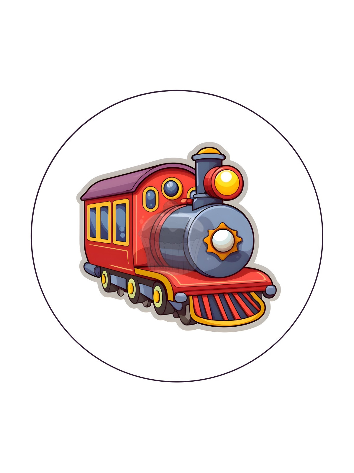Esspapier „Lokomotive“ A4
