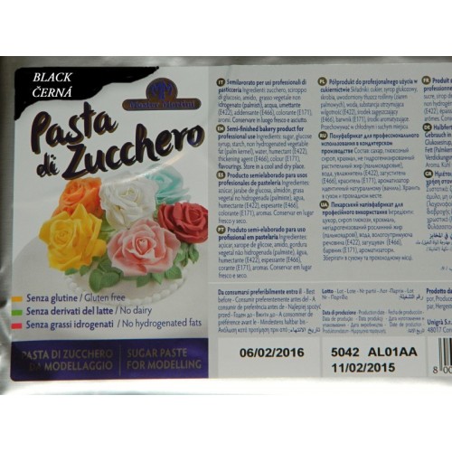 RABATT: Modelliermasse Master Martini - SCHWARZ - 1kg