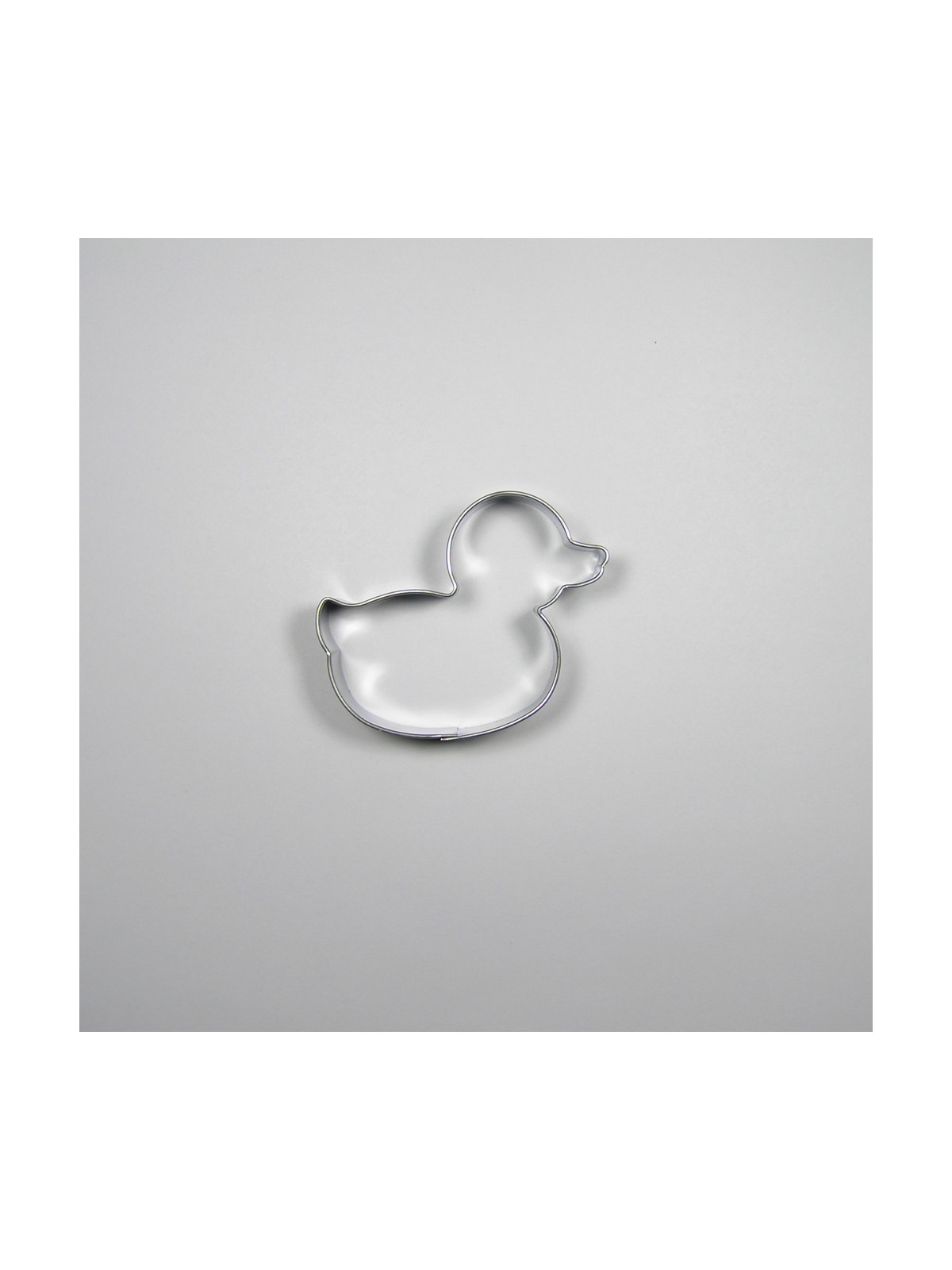 Stainless steel cookie cutter - duck 6cm