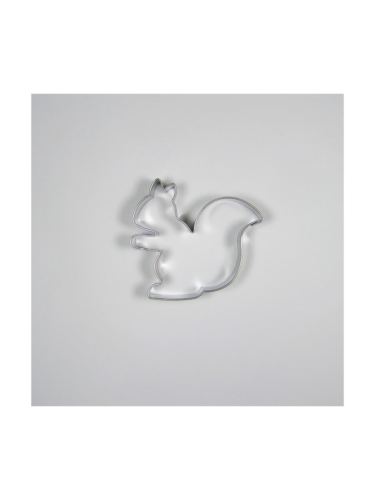 Stainless steel cookie cutter - squirrel