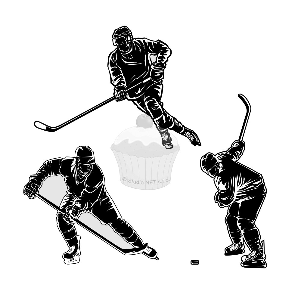 Edible paper "Ice Hockey 22" - A4