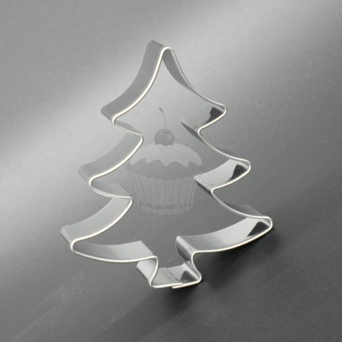 Stainless steel cookie cutter - tree 12.5cm