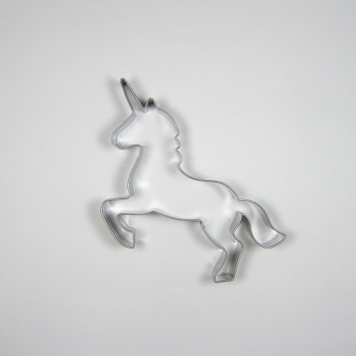 Stainless steel cookie cutter - unicorn 9.7cm