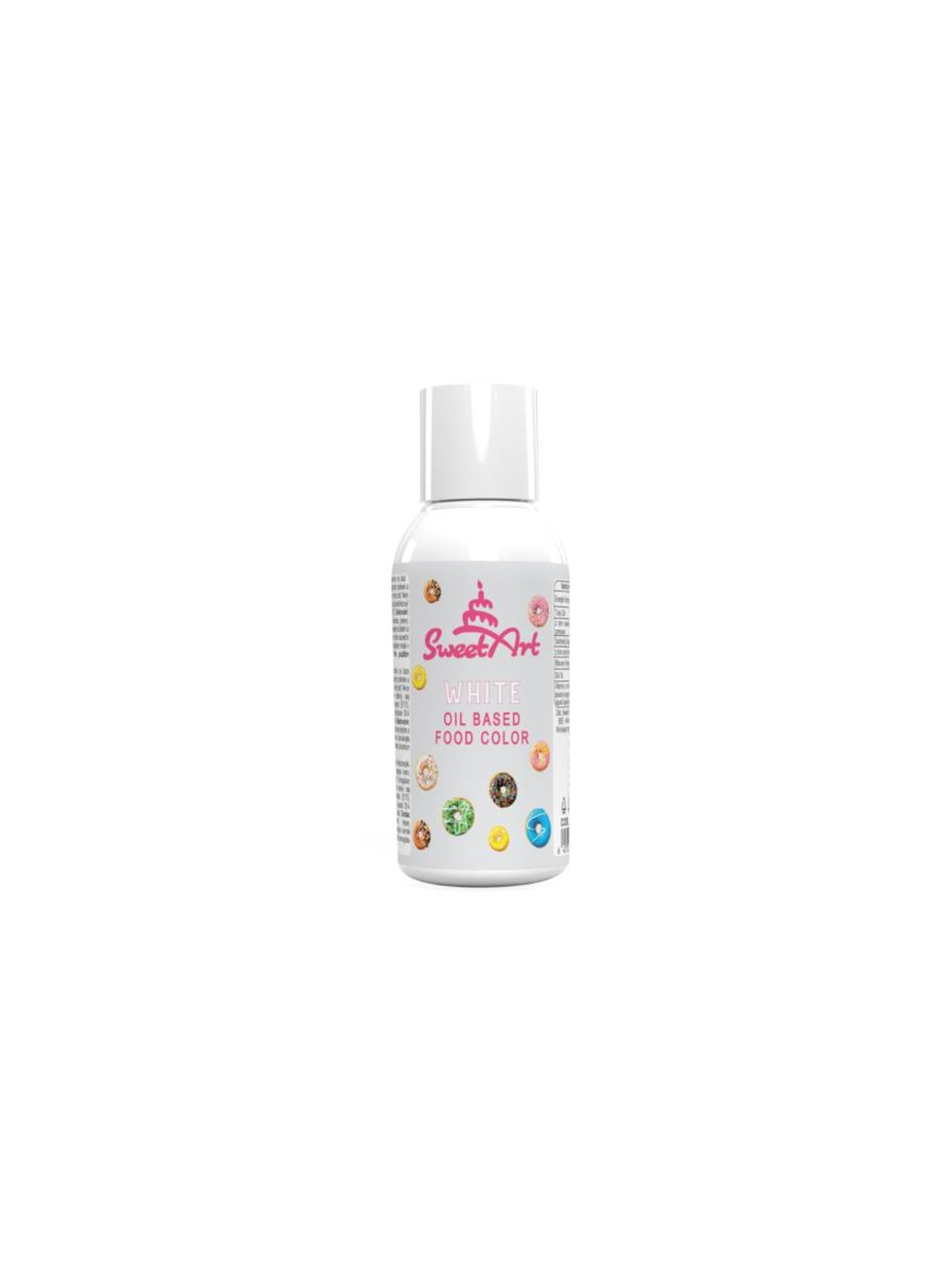 SweetArt - barva do čokolády tekutá White - bílá 50g