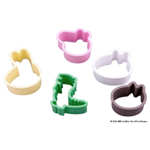 Dr. Oetker - cookie cutter set - Peppa Pig - 4 pieces