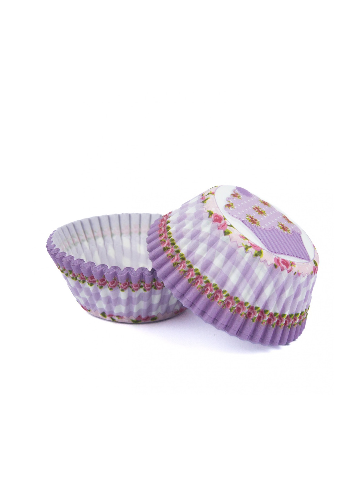 Baking cups - purple muffin  - 50 pcs