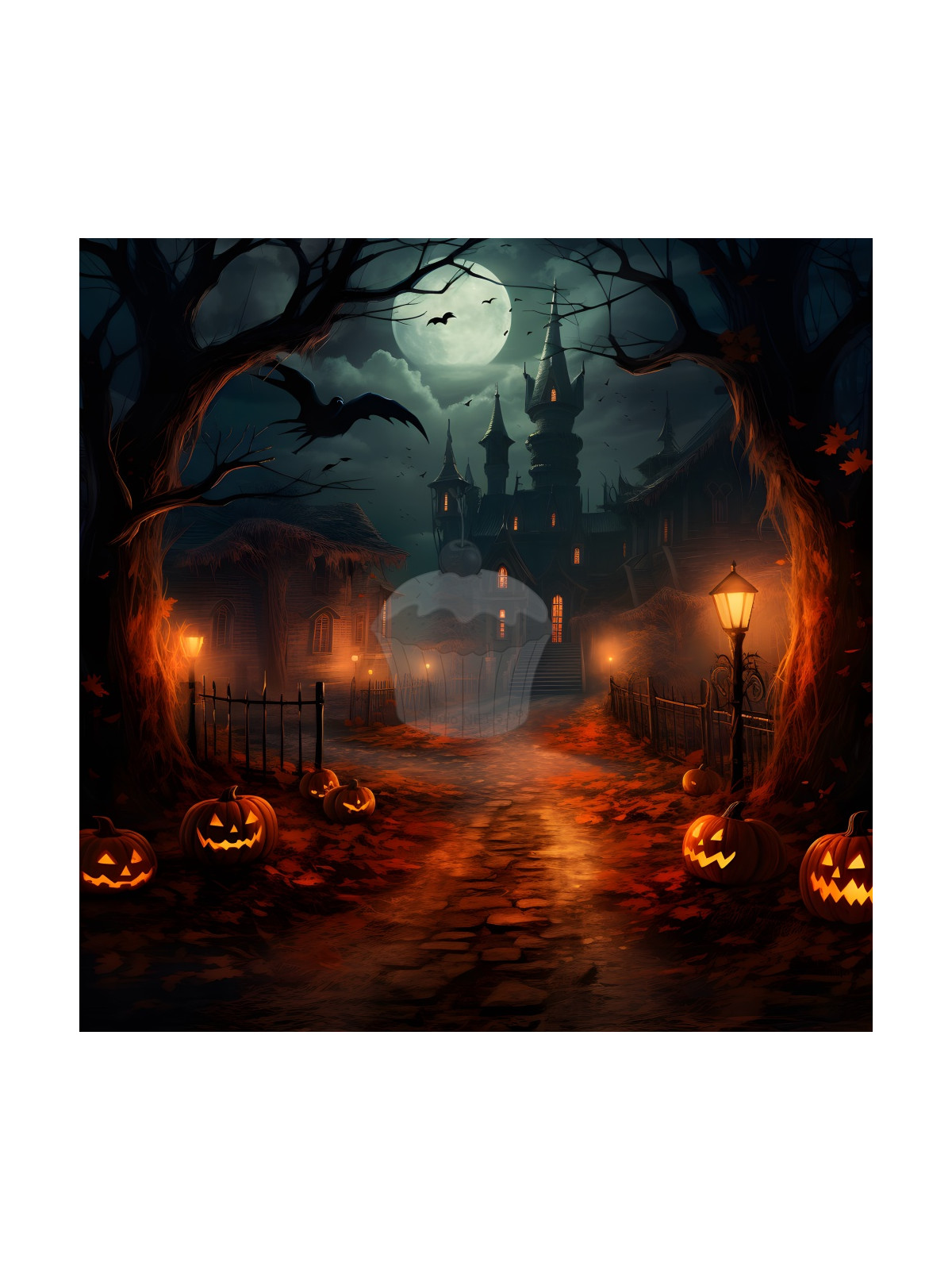 Jedlý papír "Halloween 19" - A4