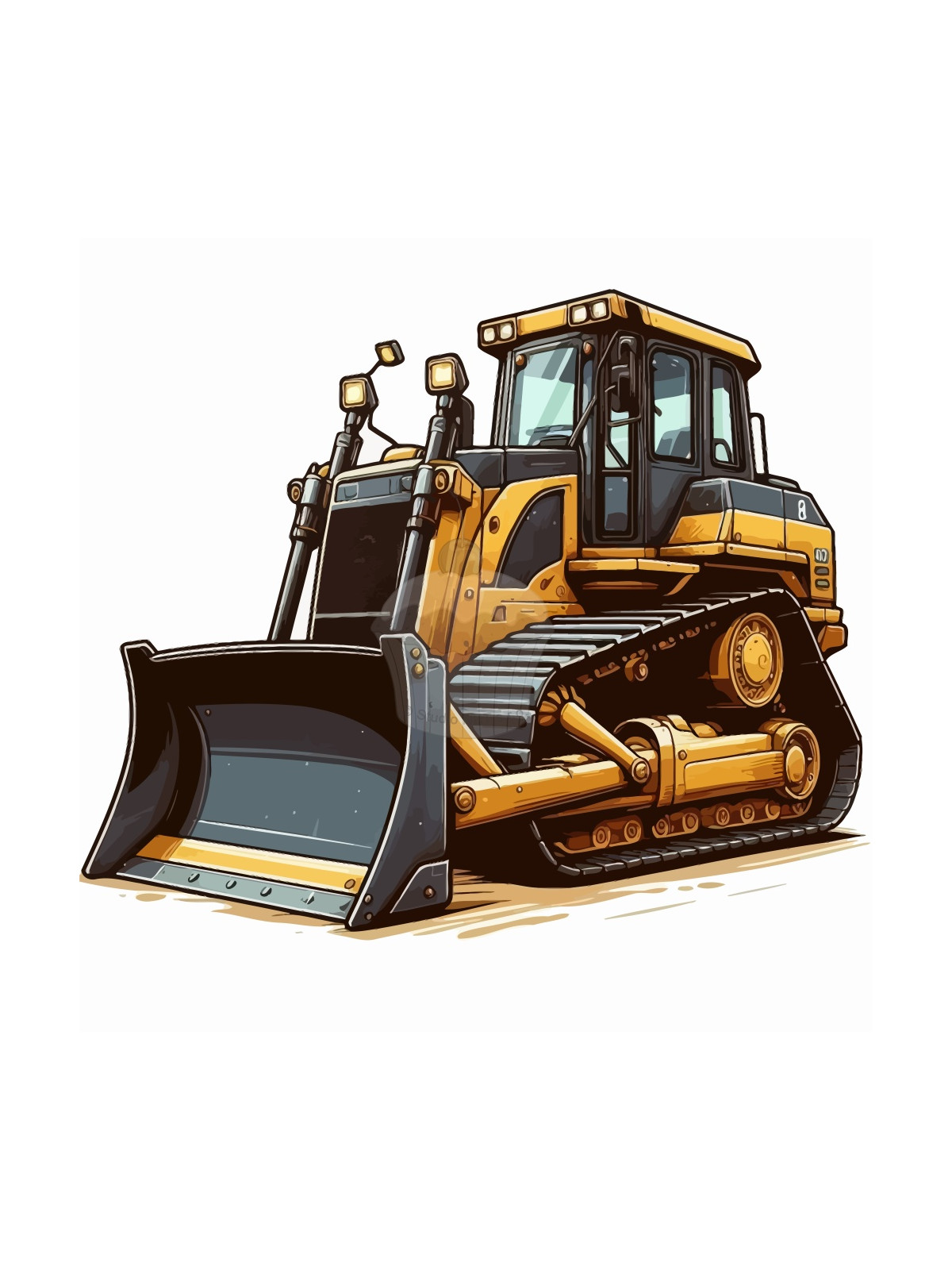 Esspapier „Bulldozer“ A4