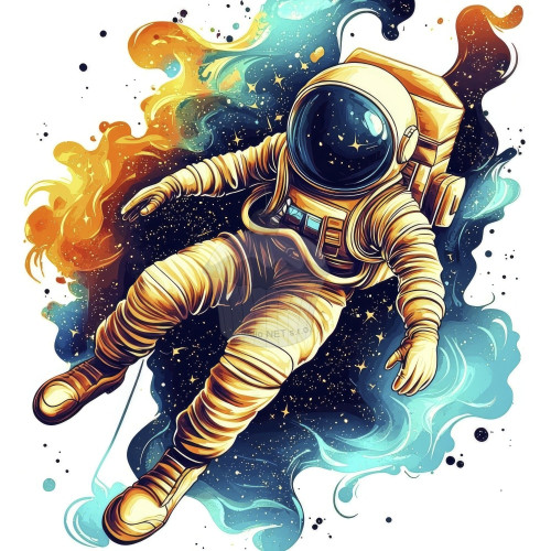 Essbares Papier "Astronaut" - A4