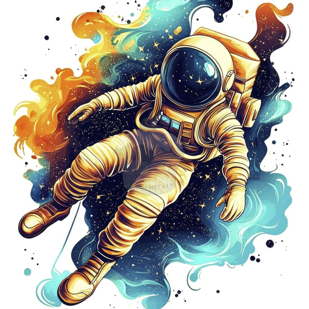 Jadalny papier "Astronaut" - A4