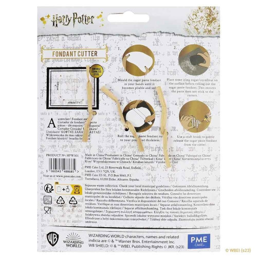 PME Kovový výrezový nůž - Harry Potter - HP