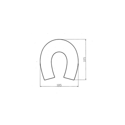 Gingerbread cookie cutter - Horseshoe