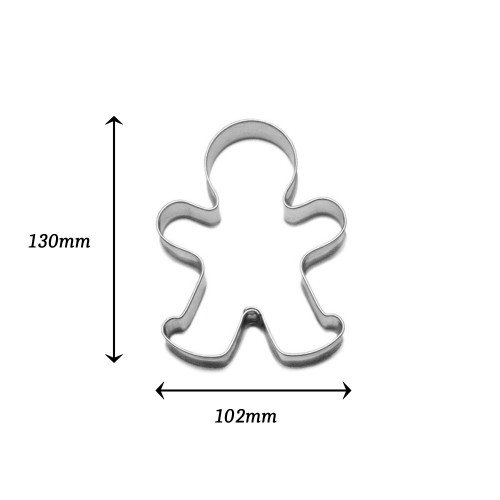 Ausschneideform für Lebkuchen - Herr Lebkuchenmann 13cm