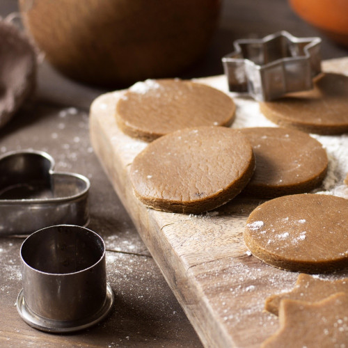 Stainless steel cookie cutter - Smooth wheel - 3cm