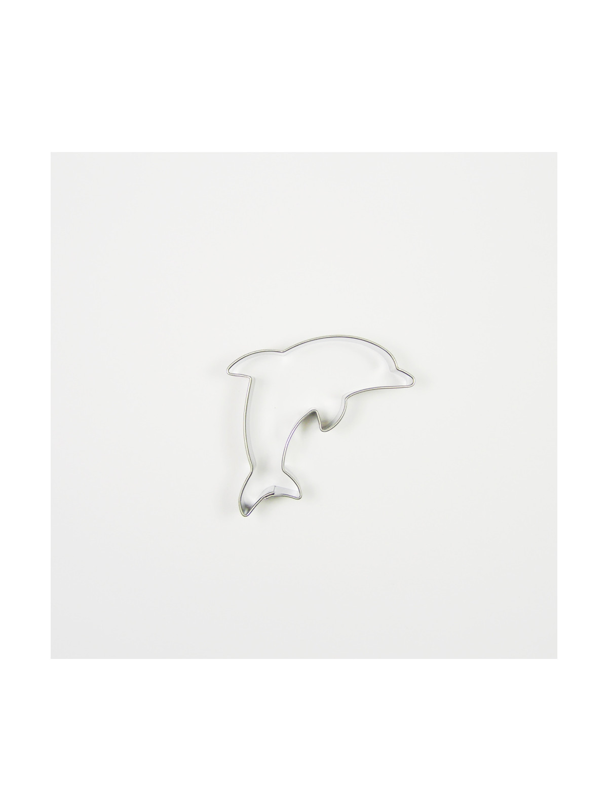 Stainless steel cookie cutter - dolphin II.