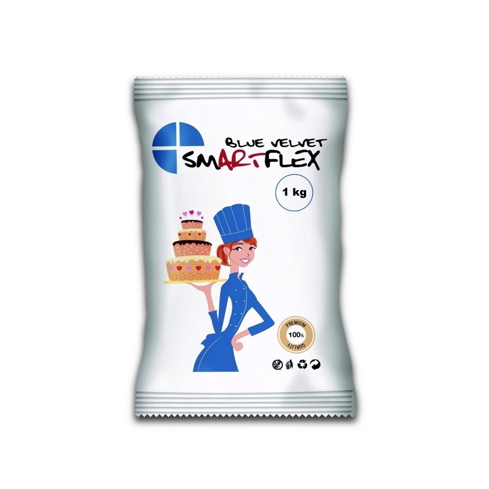 DISCOUNT: Smartflex Blue velvet 1kg - covering material