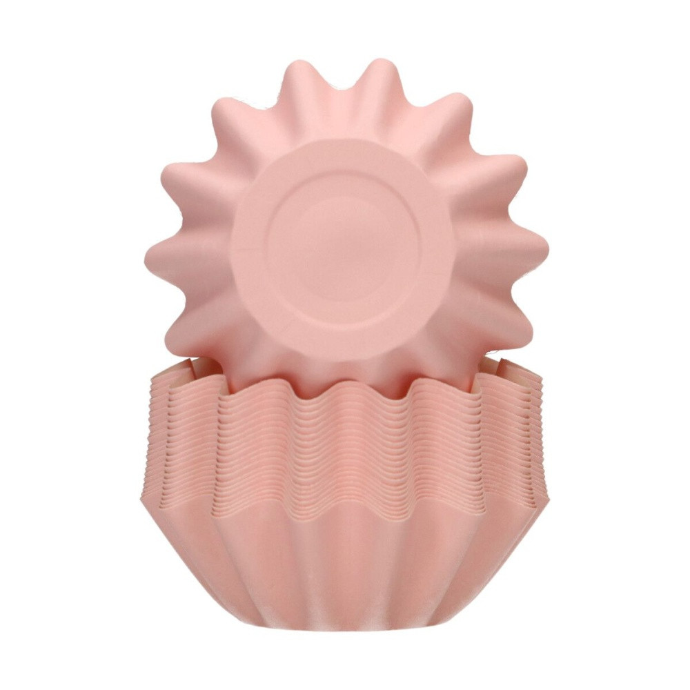 FunCakes Baking Cups massiv - pastellrosa - 48 Stk