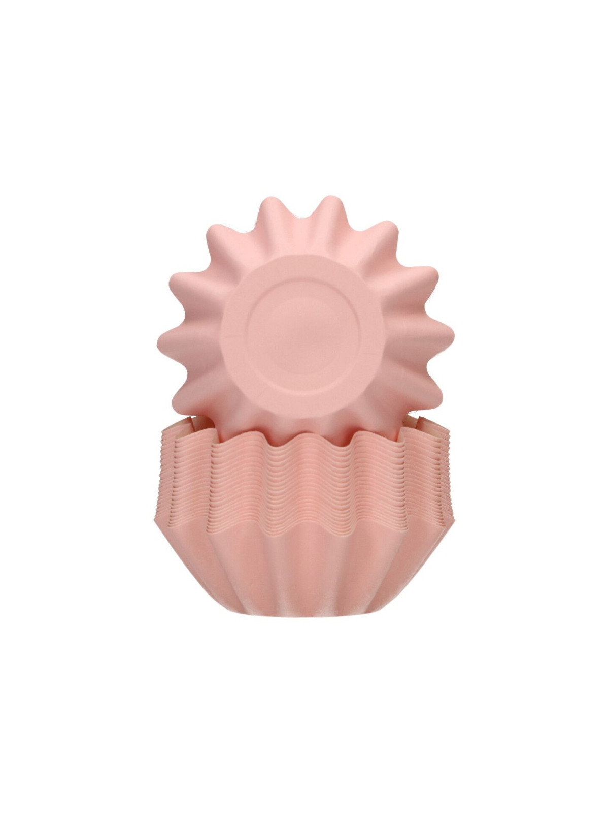 FunCakes Baking Cups massiv - pastellrosa - 48 Stk