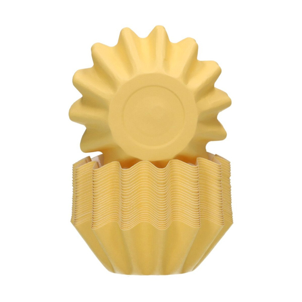 FunCakes Bloom Baking Cups - pastel yellow - 48pcs