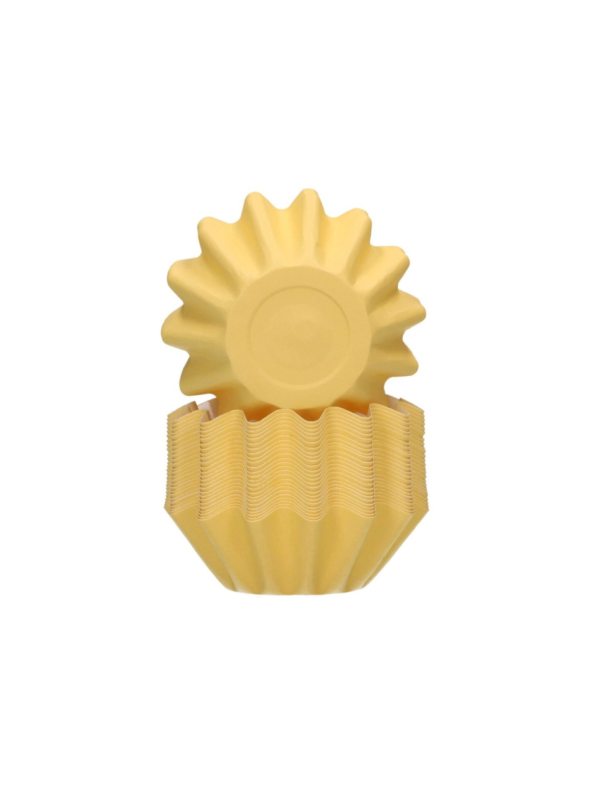 FunCakes Bloom Baking Cups - pastel yellow - 48pcs