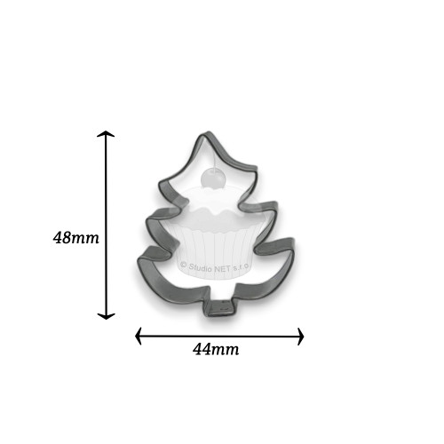 Ausstechformen/Ausstecher -  Fichte 4,8cm