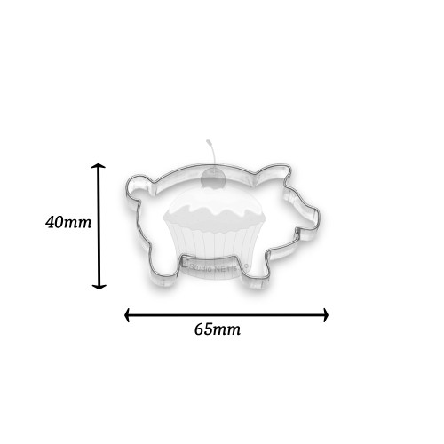 Ausstechform - Schweinchen 6,5cm