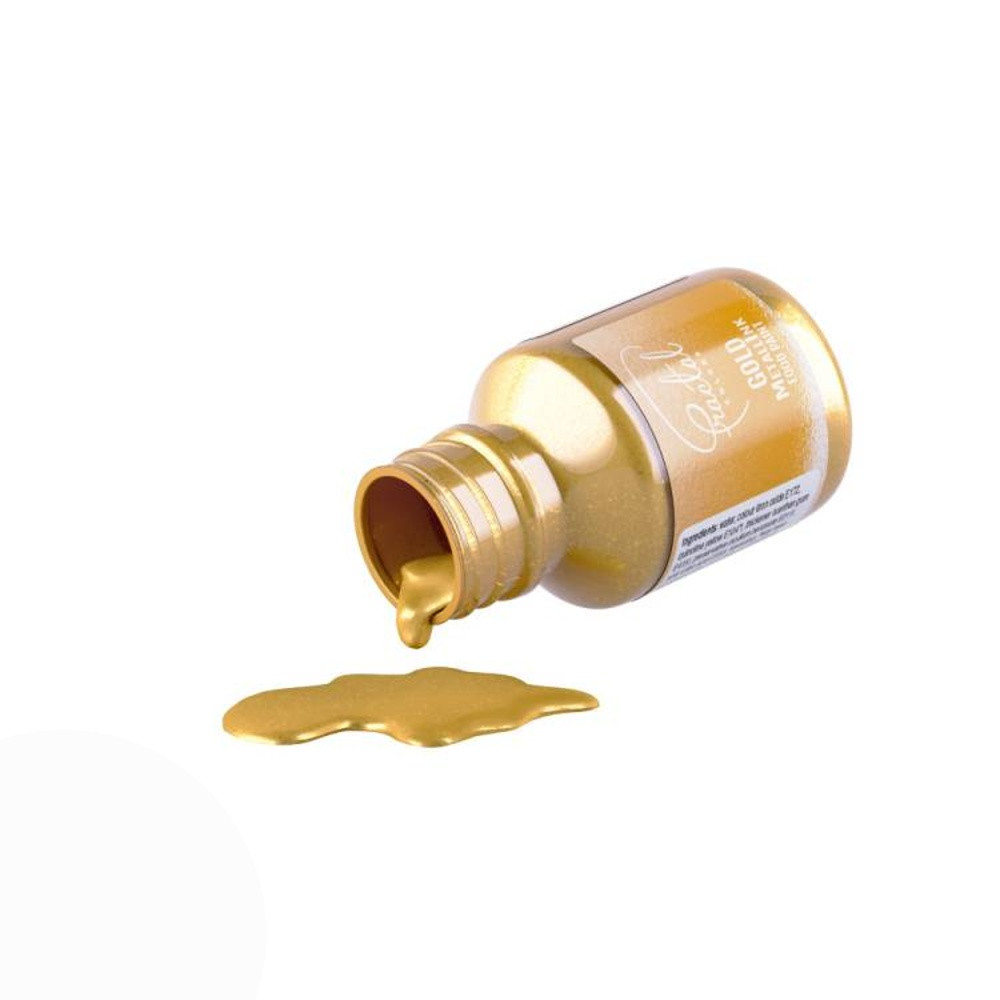 Flüssige Perlenfarbe Fractal - paint - Gold 30ml