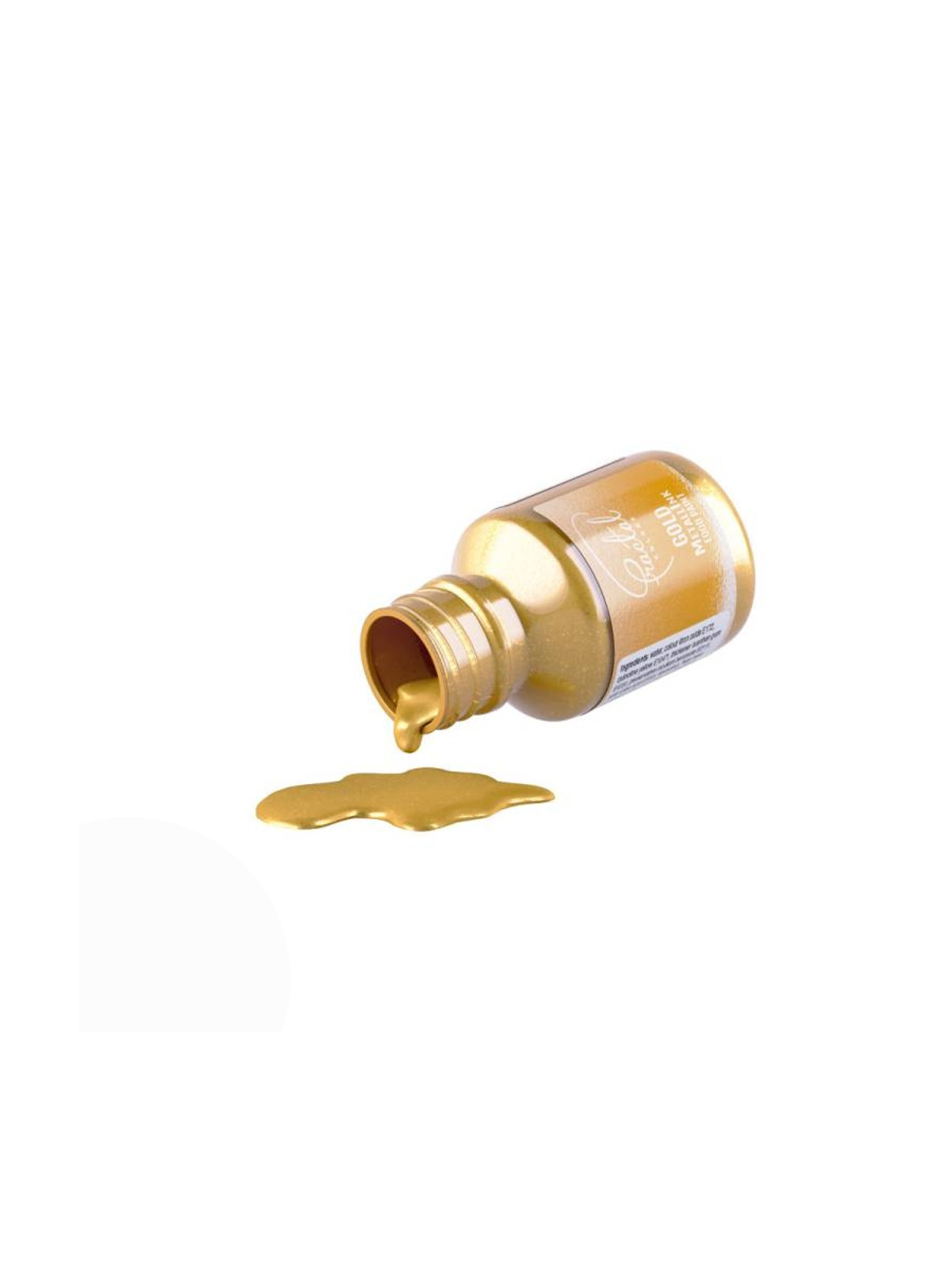 Flüssige Perlenfarbe Fractal - paint - Gold 30ml