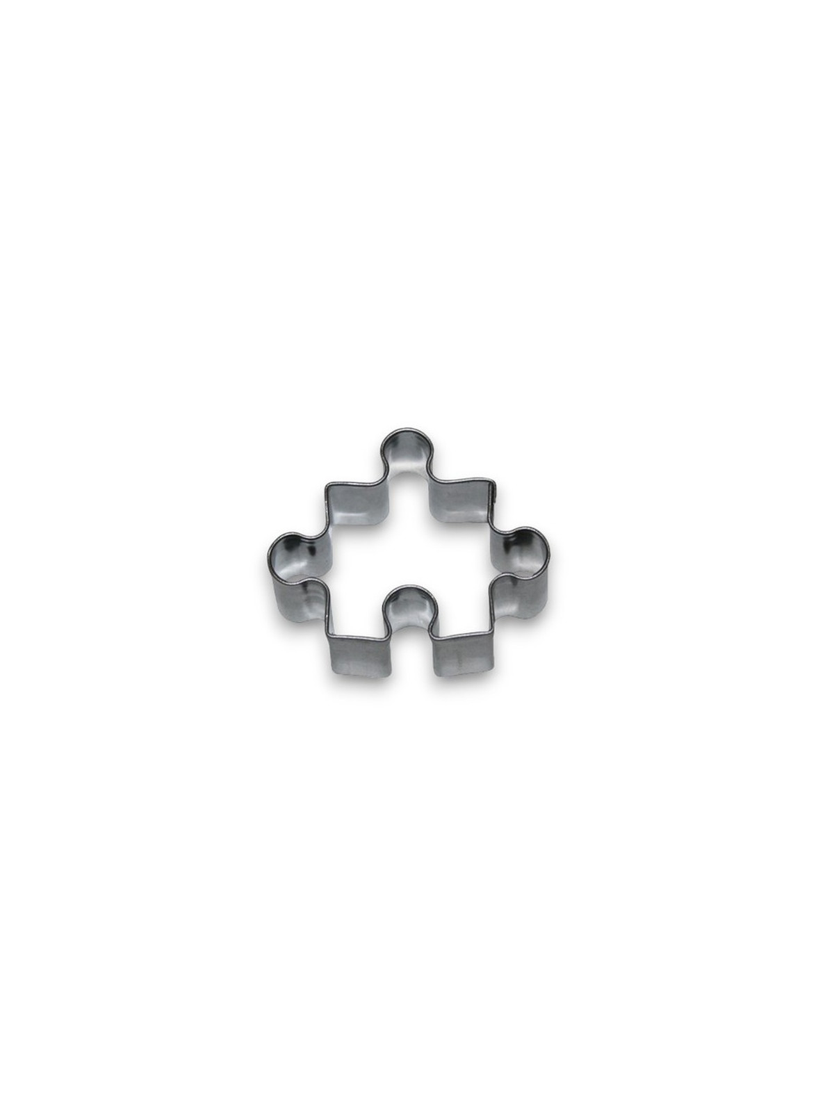 Stainless steel cookie cutter -  puzzle 4,7cm