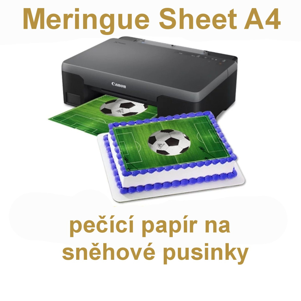 Meringue Sheets A4 papier na pečenie na snehové pusinky