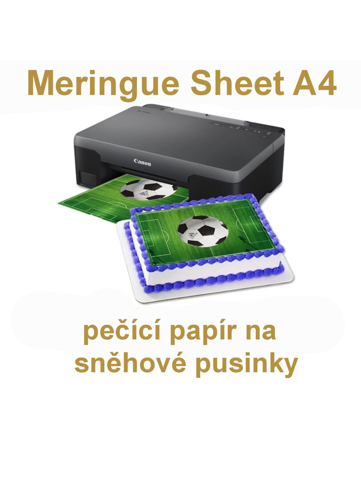 Meringue Sheets A4 papier na pečenie na snehové pusinky