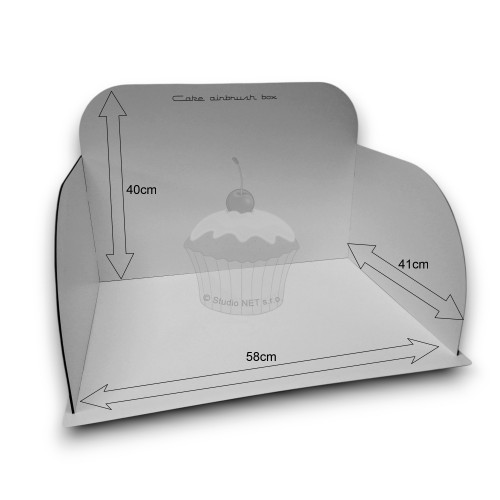 Cake airbrush BOX - XL