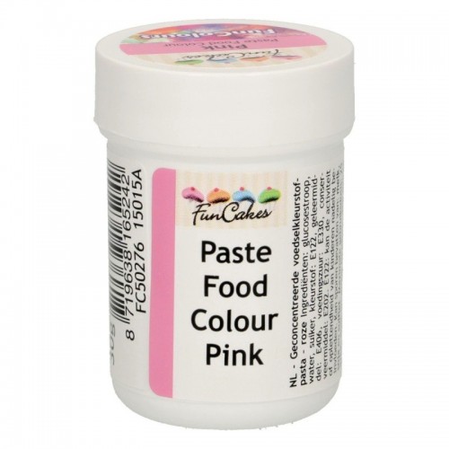 DISCOUNT: FunColours paste food colour - pink - cup 30g