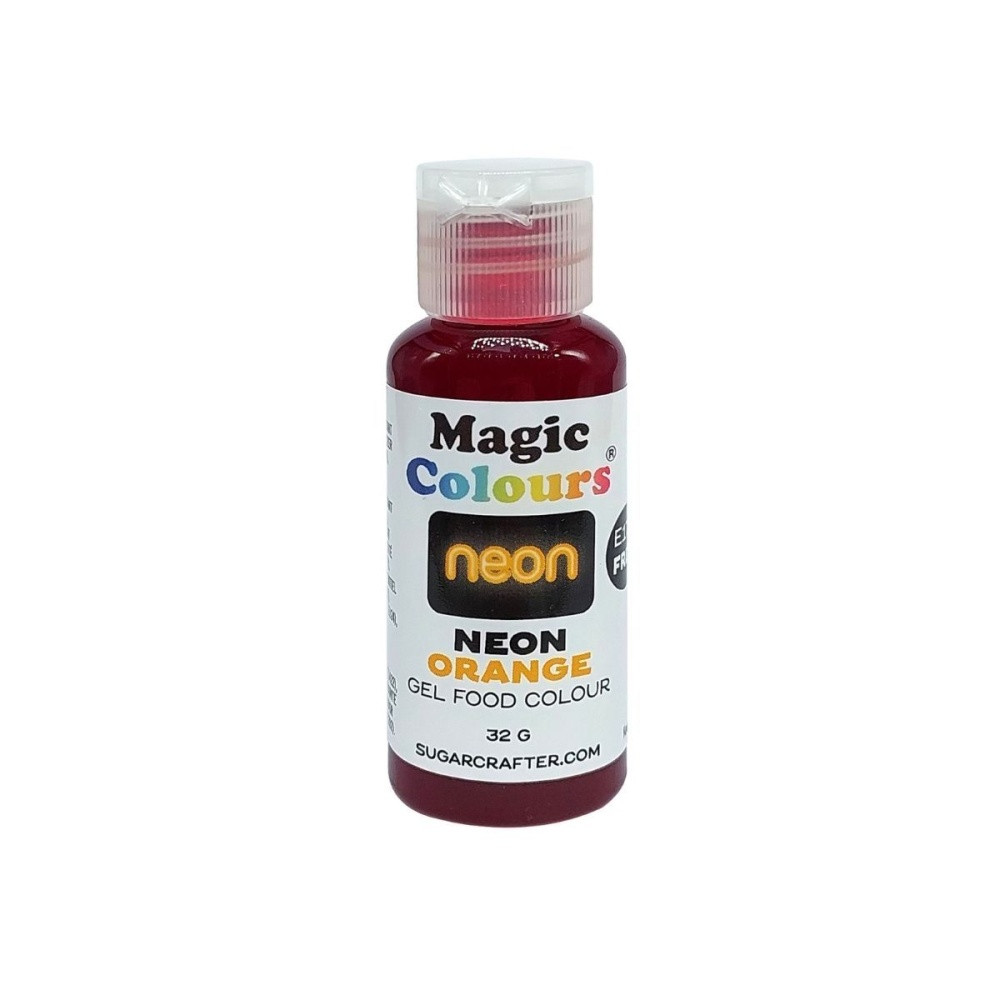 Magic Colours Neon Gel Color - Neon Orange - 32 g