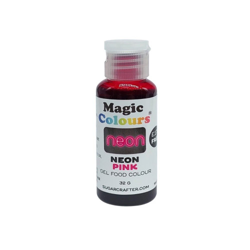 Magic Colours Żelowa farba neonowa - Neon Pink - 32 g