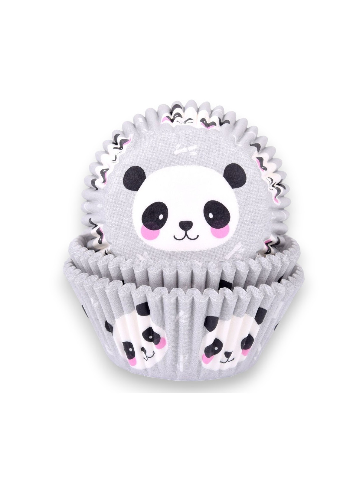 Koszyczki cukiernicze HoM - Panda - 50 szt.