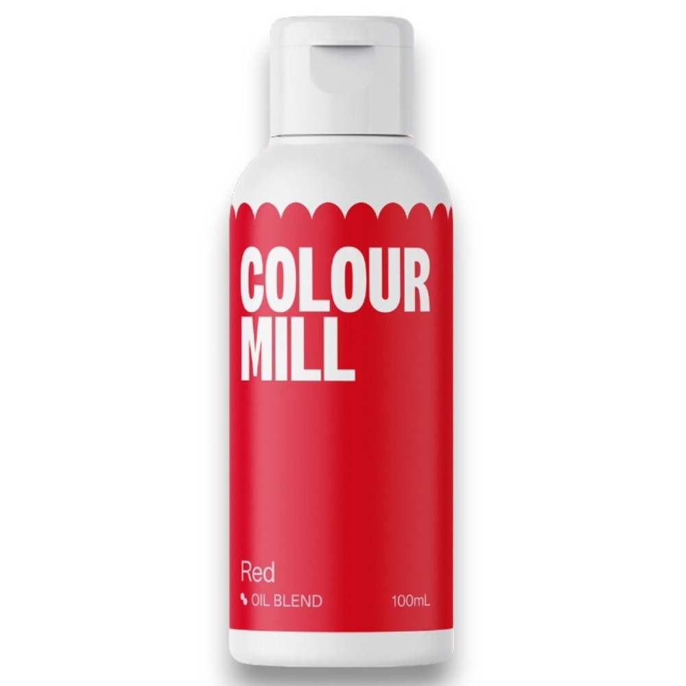 Mieszanka olejowa Colour Mill - Czerwony - 100 ml