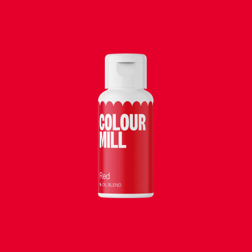 Mieszanka olejowa Colour Mill - Czerwony - 100 ml