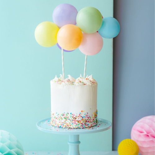 copy of PartyDeco - Cake Topper - Blue Balloons