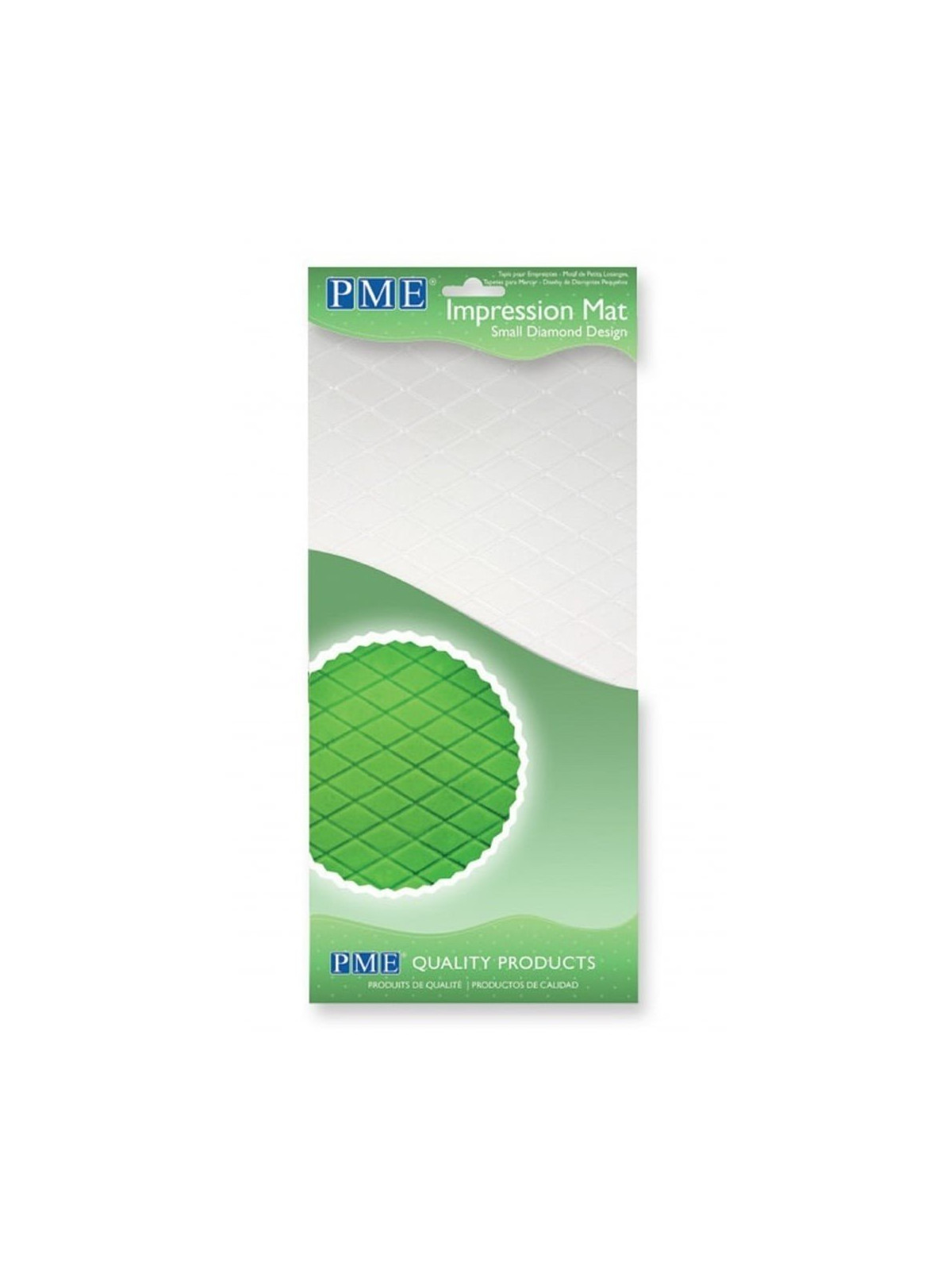 PME Impression mat - Embossing Mat - Diamond small