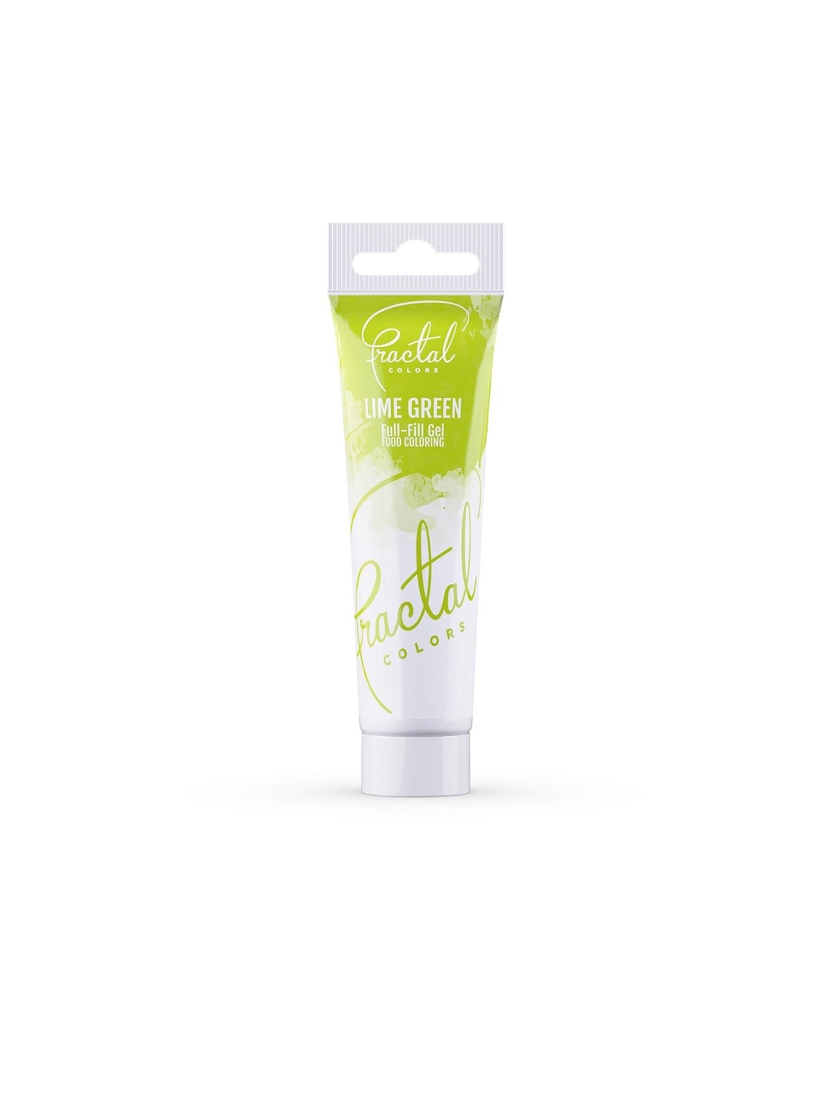 ZĽAVA: Fraktál - gélová farba - zelená - Limetková zelená - 30 g
