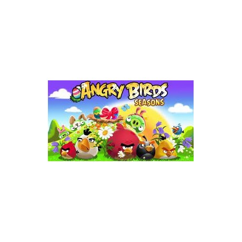 Die Form "Angry Birds" - Blau.