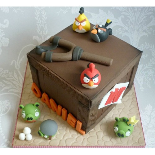 Forma "Angry Birds" - Niebieski.