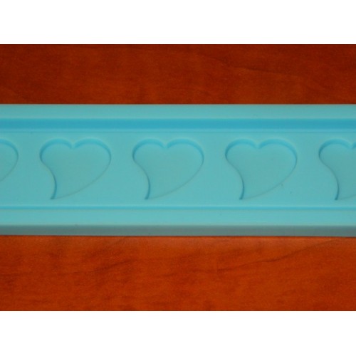 Silicone strip - hearts