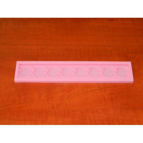 Silicone strip - letter S.