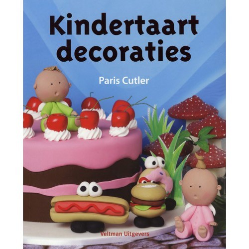 Kindertaart decoraties - Paris Cutler - dětské dekorace na dort