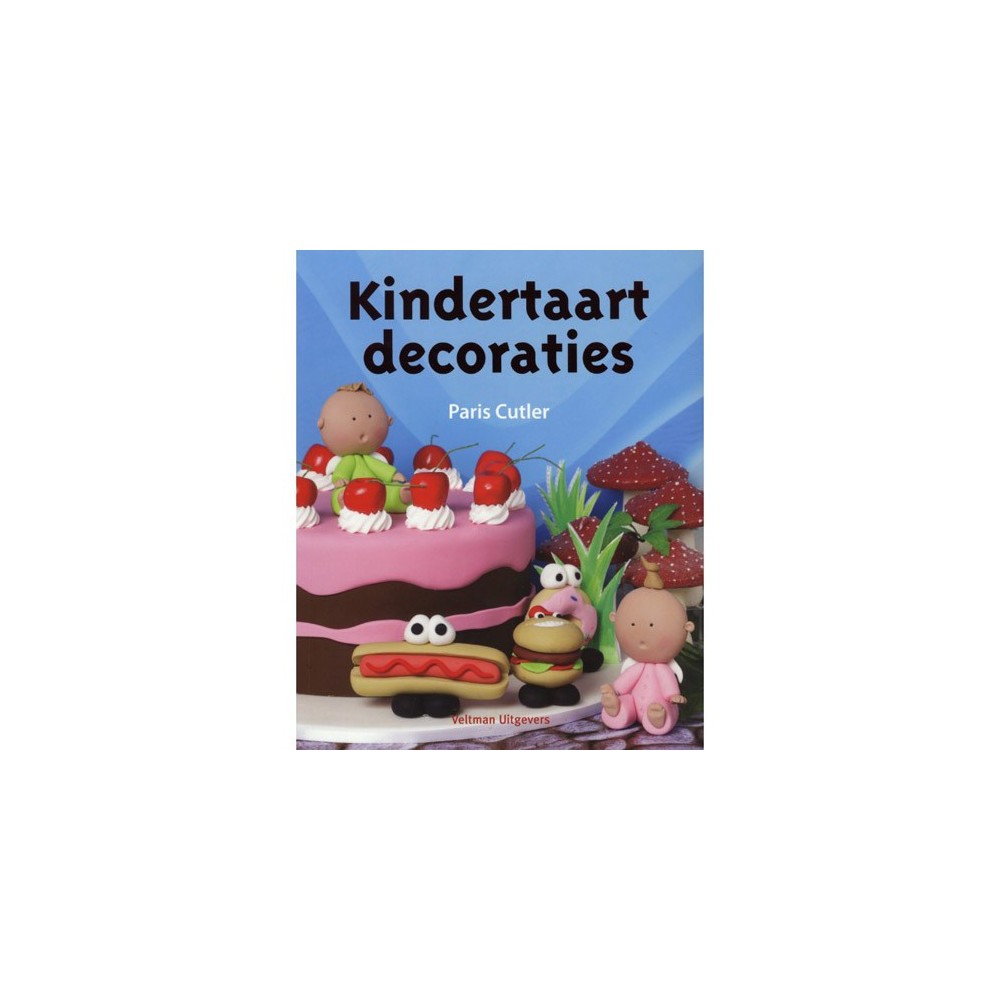 Kindertaart decoraties - Paris Cutler - detské dekorácie na tortu