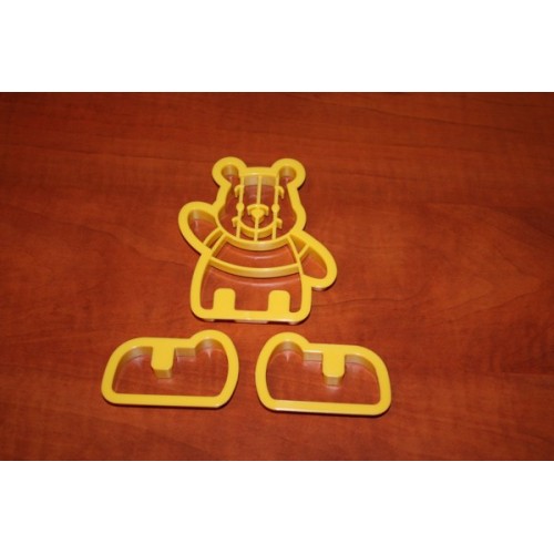 Cookie cutter Teddy Bear Pú.